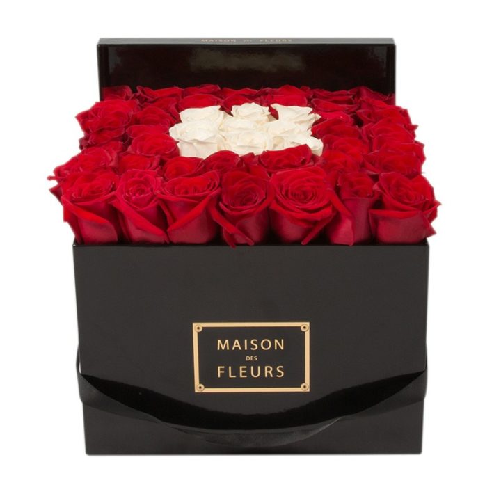 Красные розы Maison des Fleurs